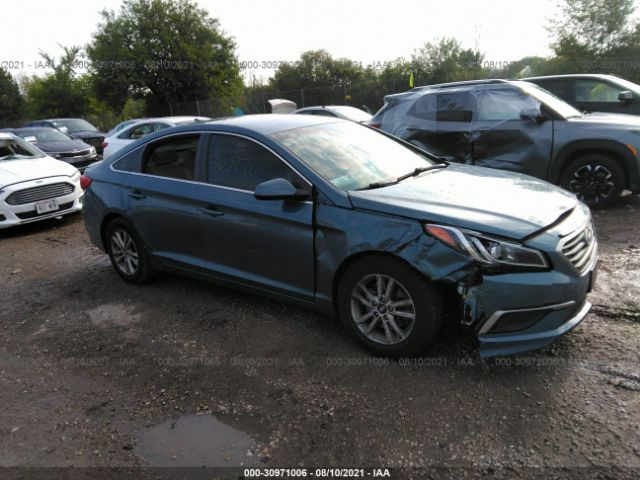 HYUNDAI SONATA 2017 5npe24af8hh452383