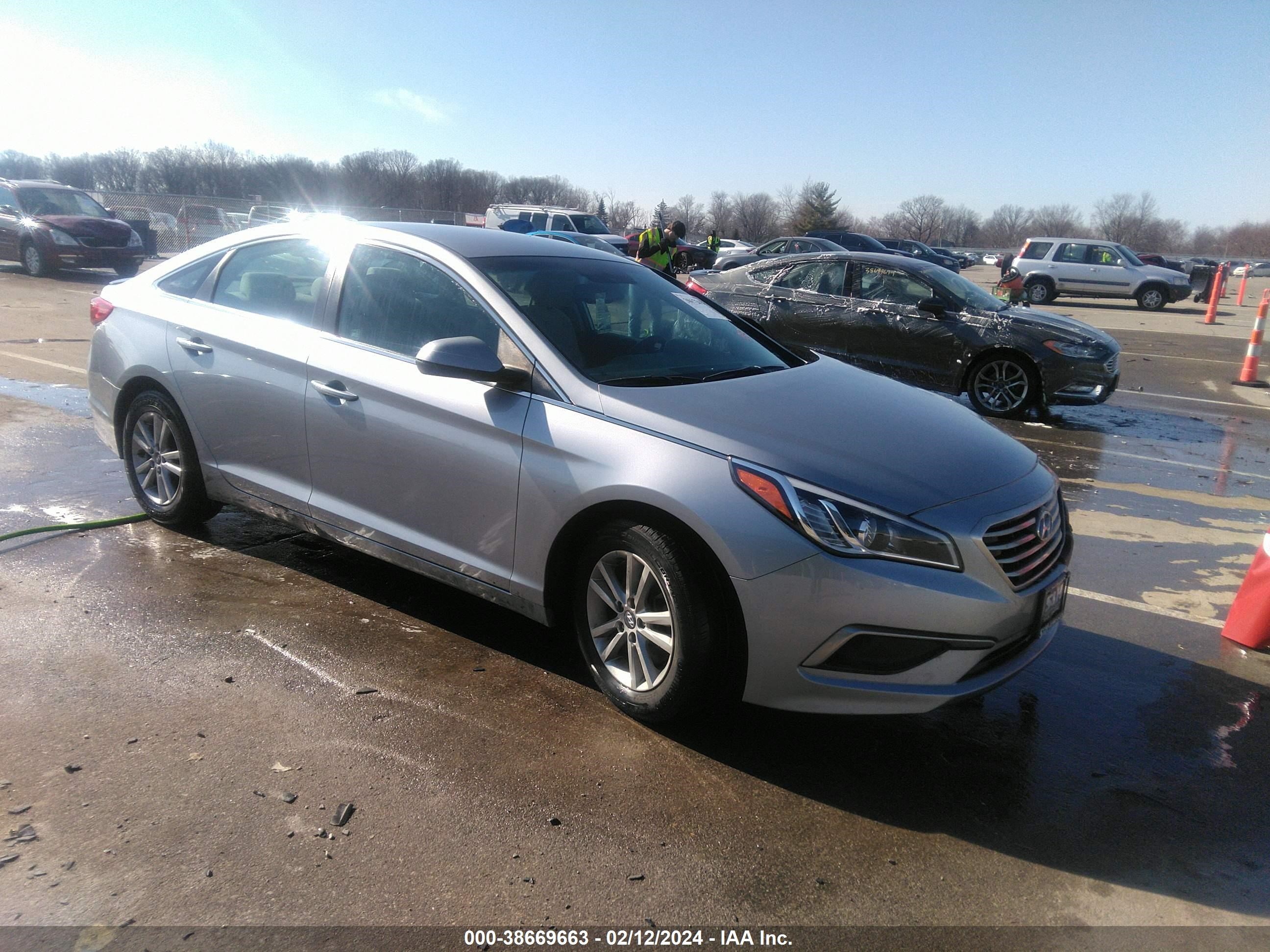 HYUNDAI SONATA 2017 5npe24af8hh459446