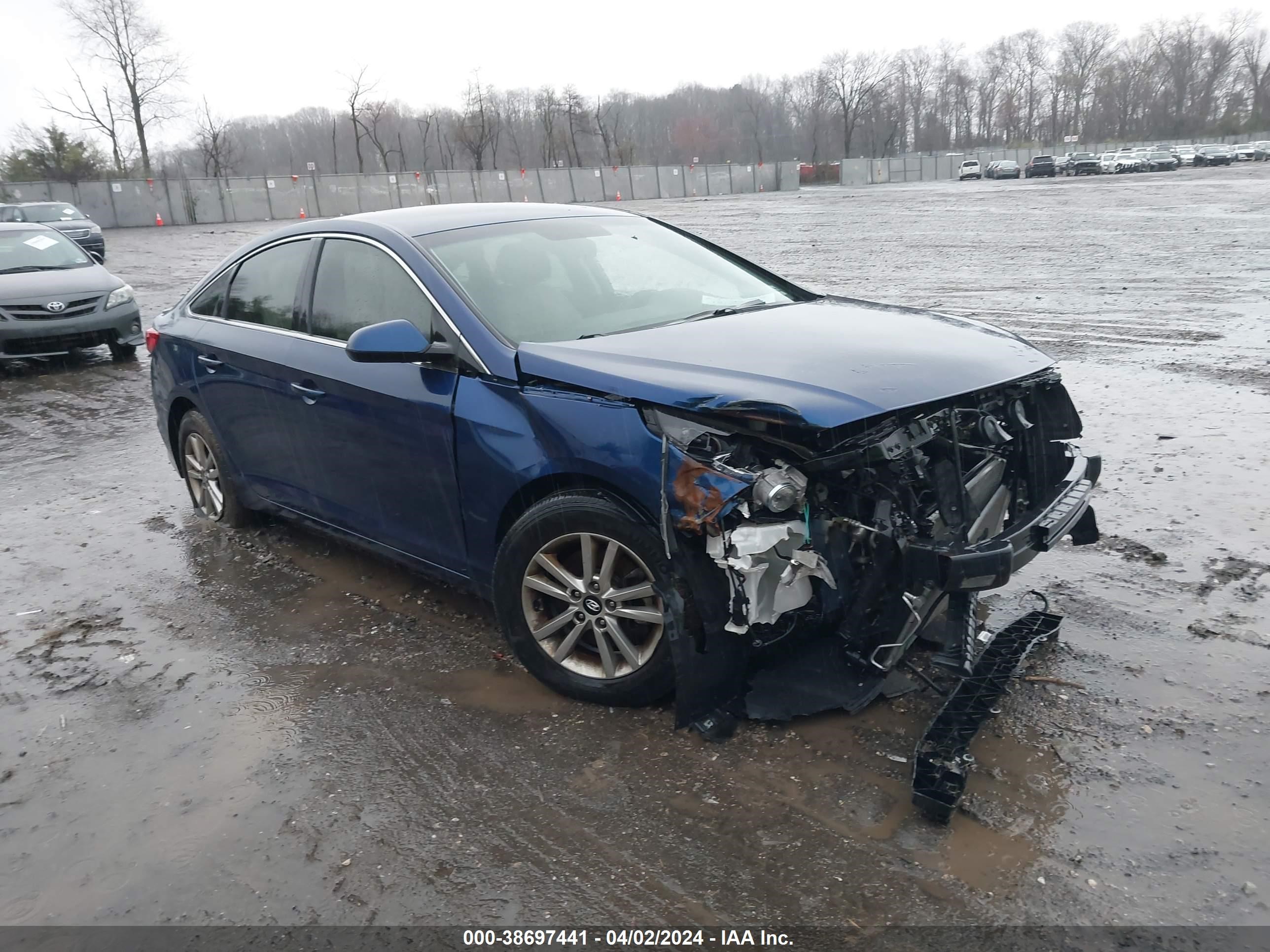 HYUNDAI SONATA 2017 5npe24af8hh460967