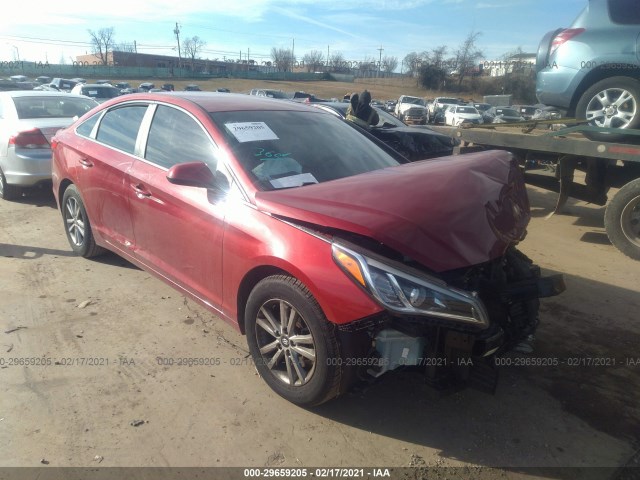 HYUNDAI SONATA 2017 5npe24af8hh465814