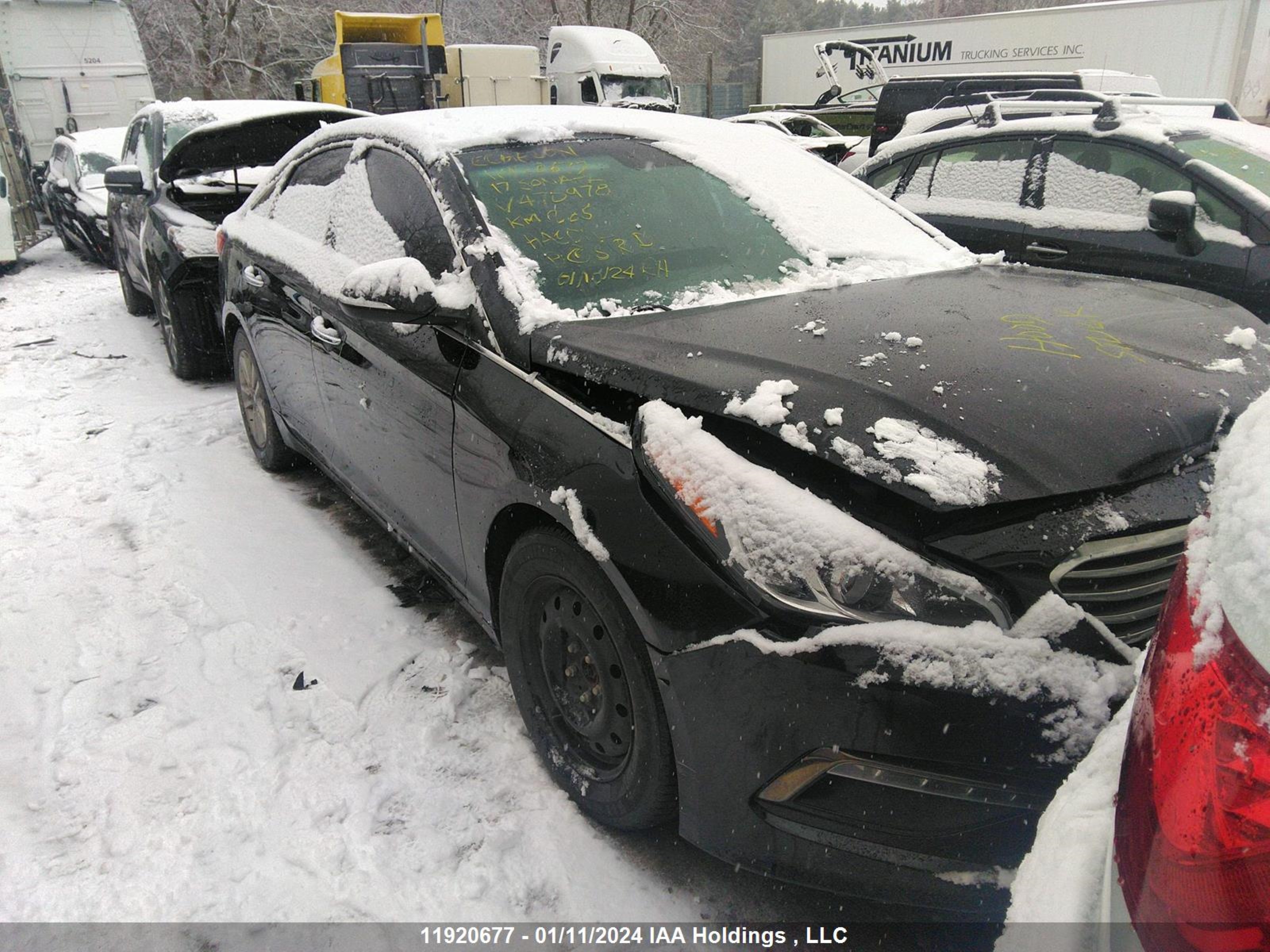 HYUNDAI SONATA 2017 5npe24af8hh470978