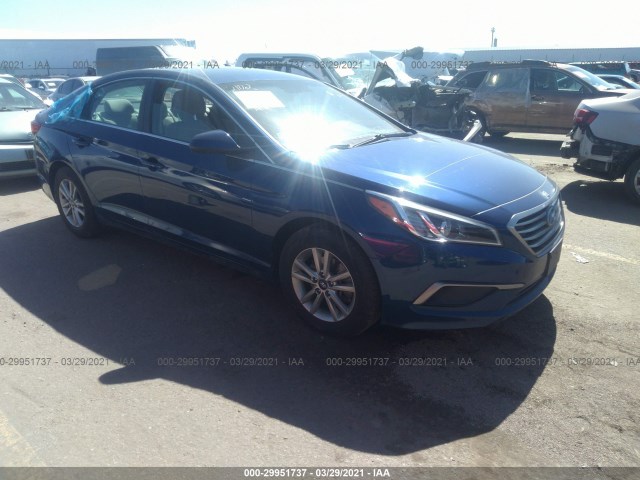 HYUNDAI SONATA 2017 5npe24af8hh517264