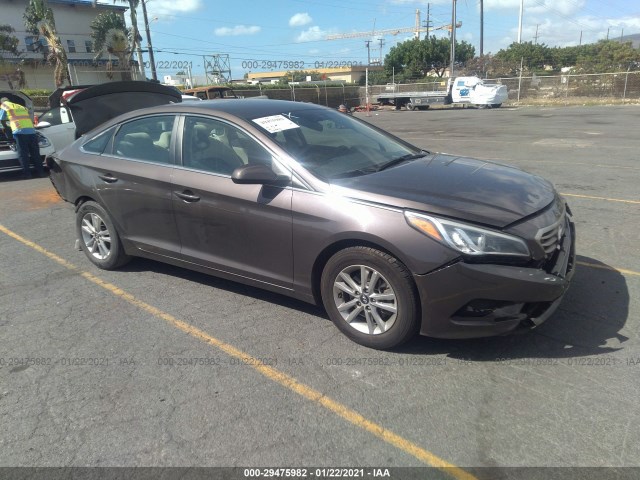 HYUNDAI SONATA 2017 5npe24af8hh546540