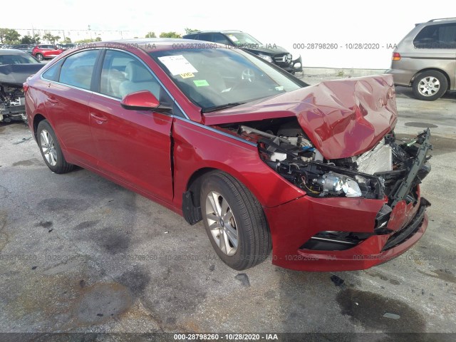 HYUNDAI SONATA 2017 5npe24af8hh554315