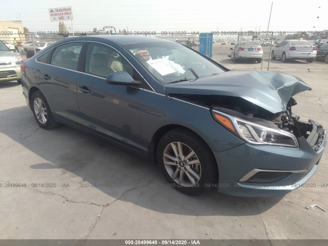 HYUNDAI SONATA 2017 5npe24af8hh583510