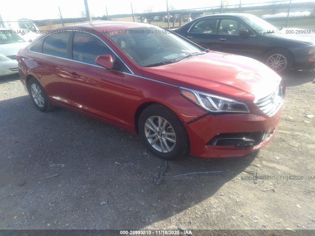 HYUNDAI SONATA 2017 5npe24af8hh586360