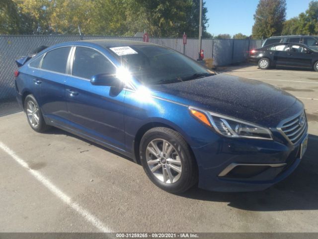 HYUNDAI SONATA 2017 5npe24af8hh587976