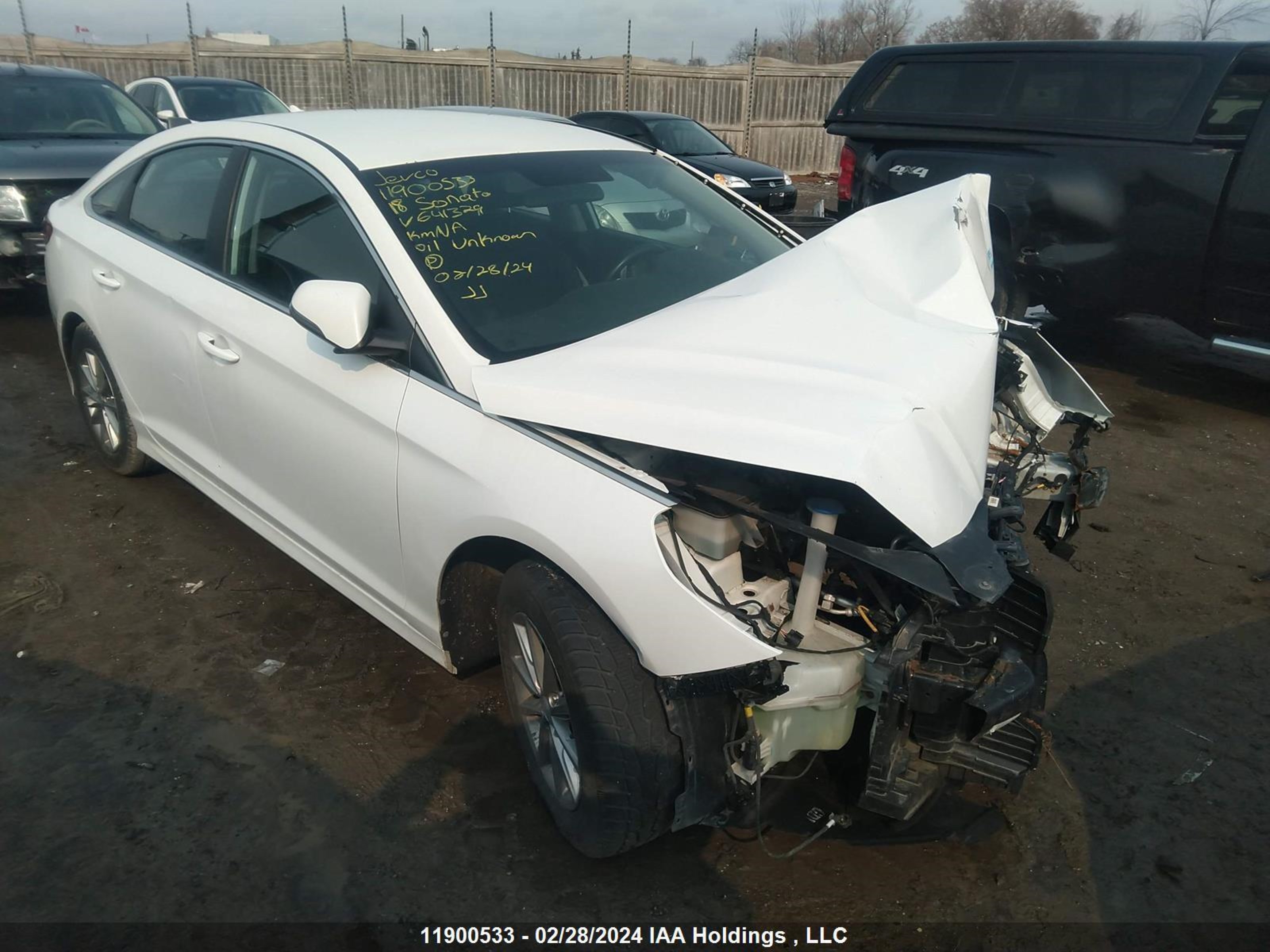 HYUNDAI SONATA 2018 5npe24af8jh641329