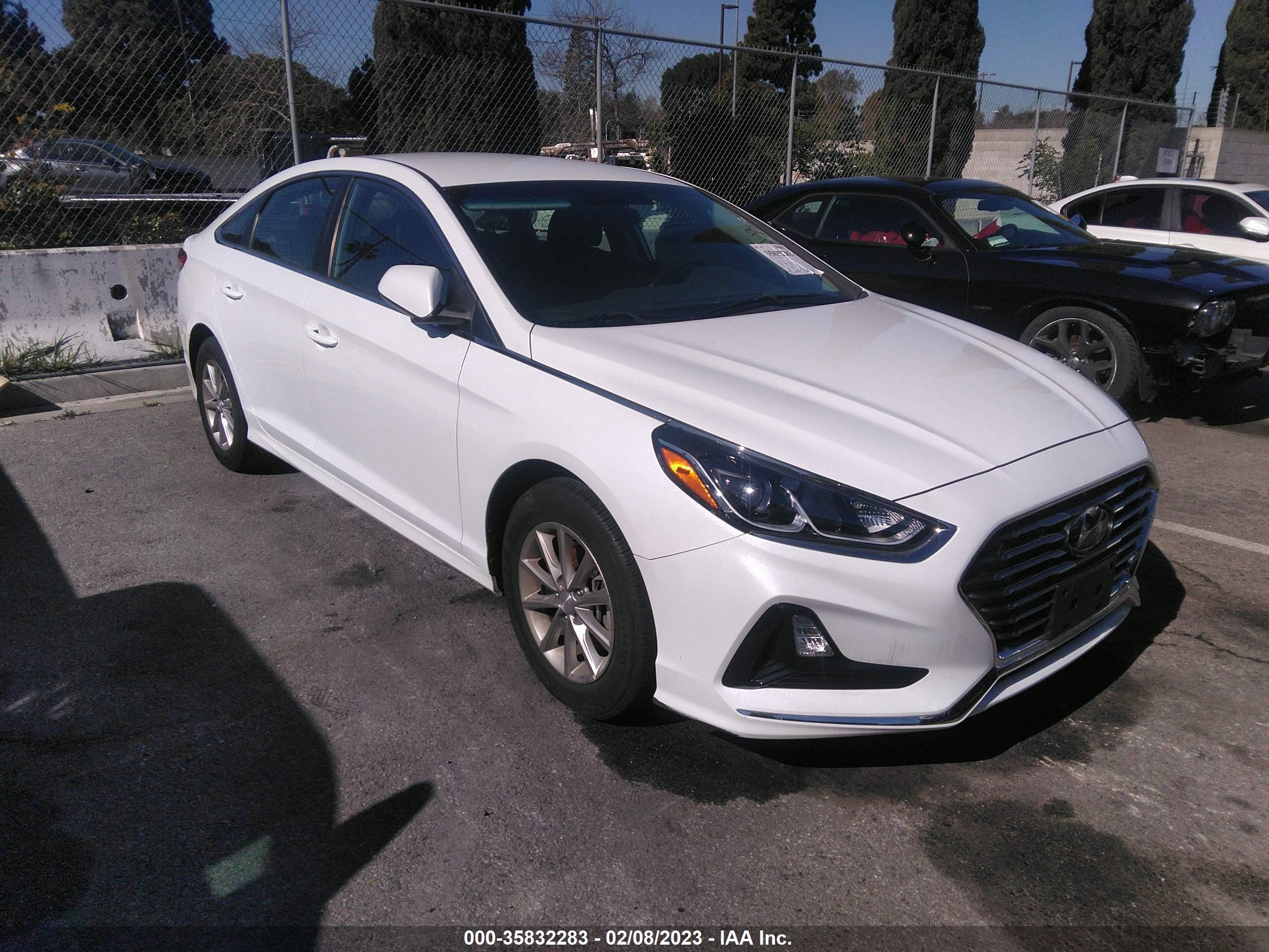 HYUNDAI SONATA 2019 5npe24af8kh740590