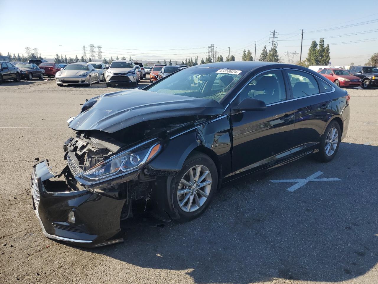 HYUNDAI SONATA 2019 5npe24af8kh742811