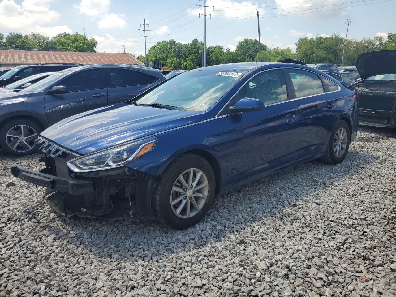 HYUNDAI SONATA 2019 5npe24af8kh812159