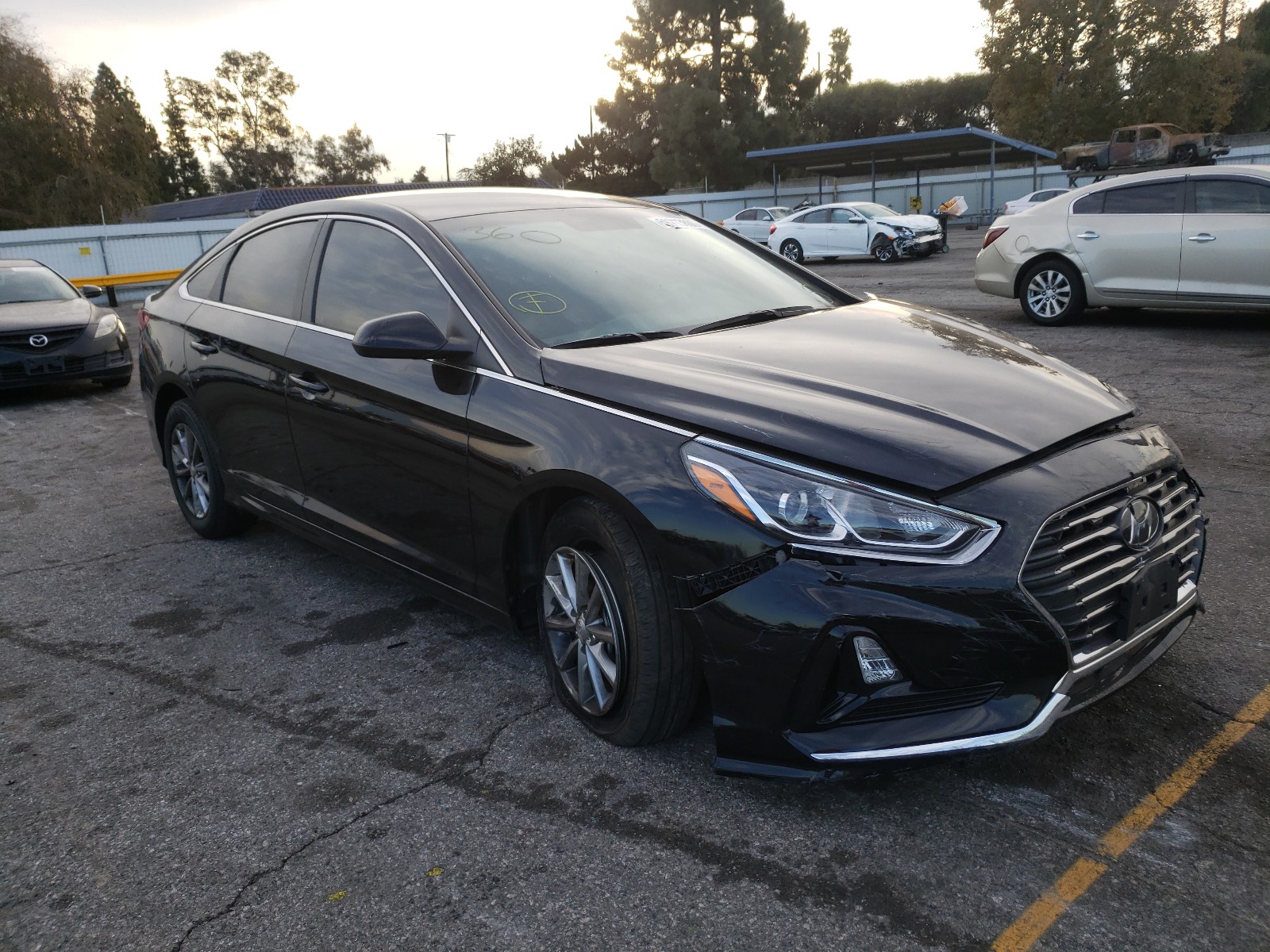 HYUNDAI SONATA 2019 5npe24af8kh817538