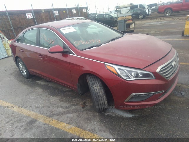 HYUNDAI SONATA 2015 5npe24af9fh090481