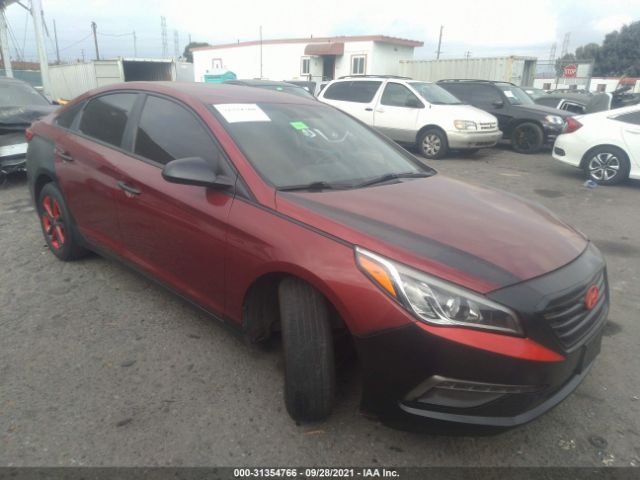 HYUNDAI SONATA 2015 5npe24af9fh110356