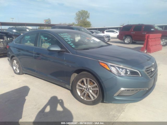 HYUNDAI SONATA 2015 5npe24af9fh127576