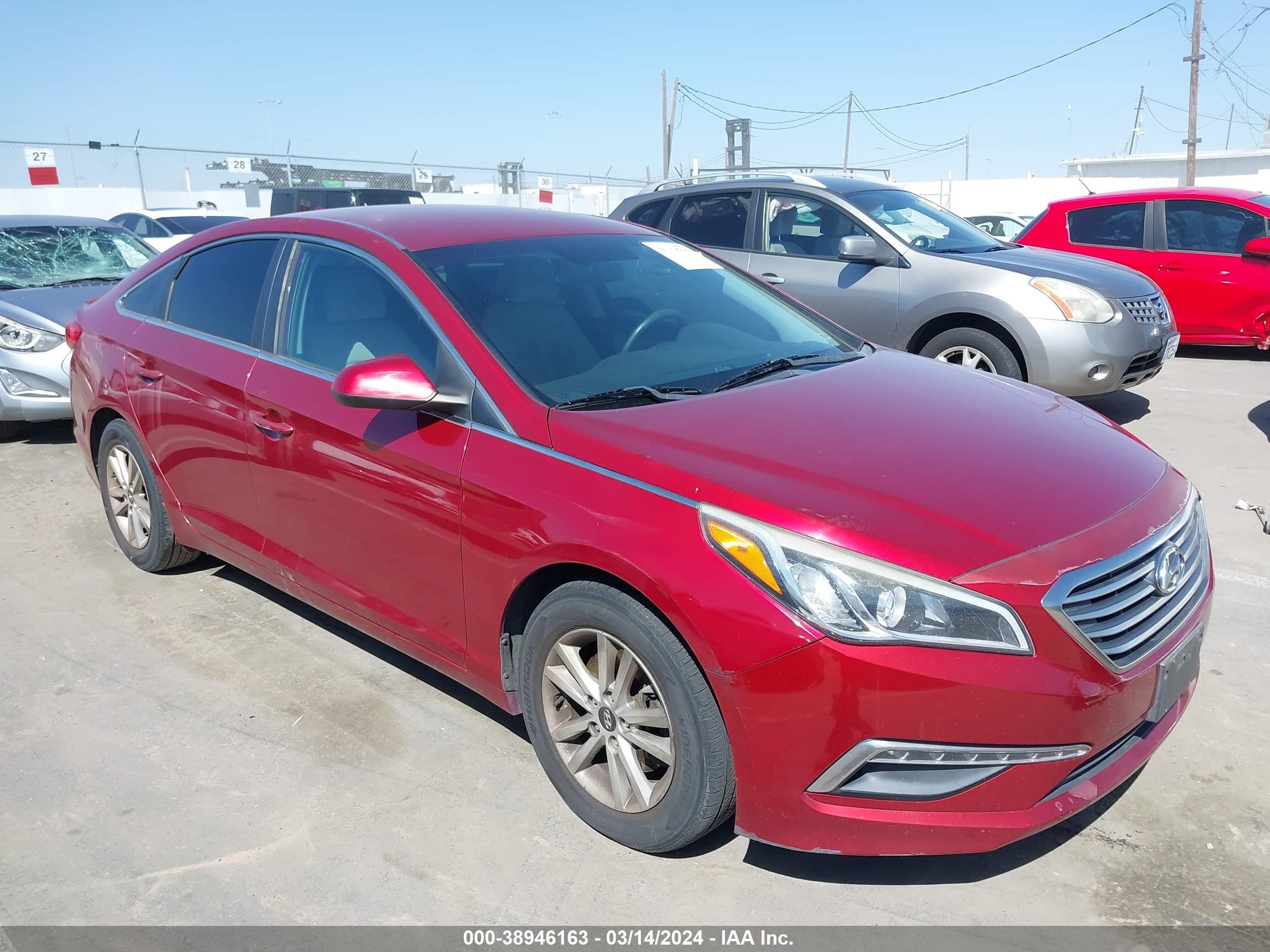 HYUNDAI SONATA 2015 5npe24af9fh139114