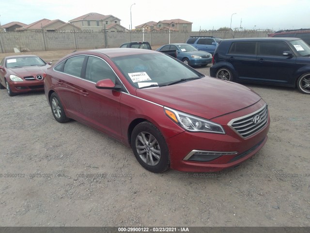 HYUNDAI SONATA 2015 5npe24af9fh142742