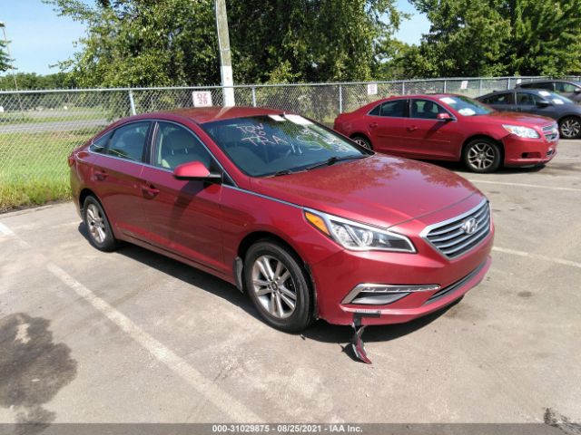 HYUNDAI SONATA 2015 5npe24af9fh221554