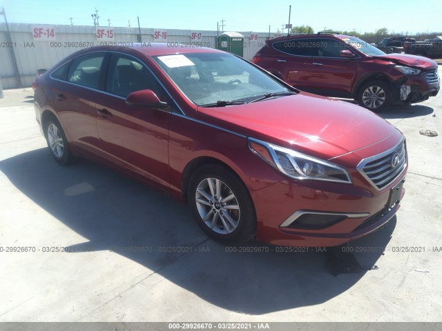 HYUNDAI SONATA 2016 5npe24af9gh275888