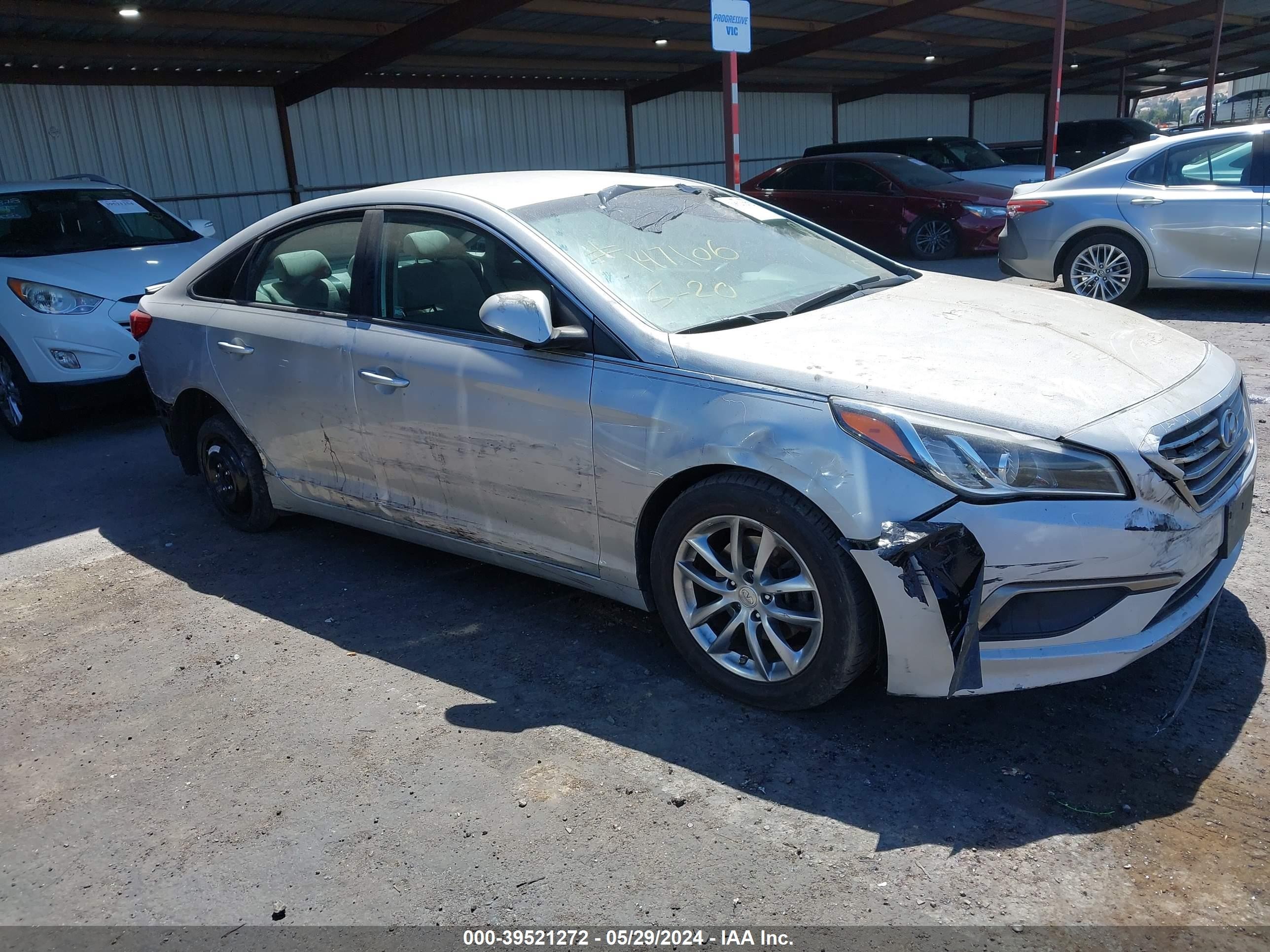 HYUNDAI SONATA 2016 5npe24af9gh311725