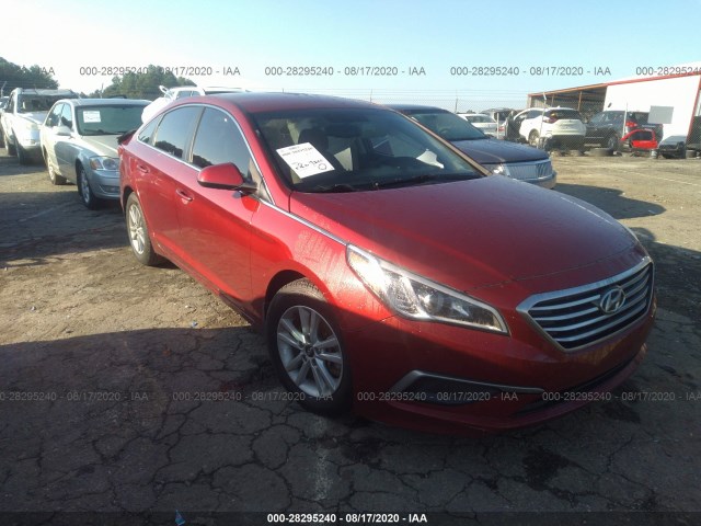 HYUNDAI SONATA 2016 5npe24af9gh312504