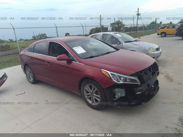 HYUNDAI SONATA 2016 5npe24af9gh318383