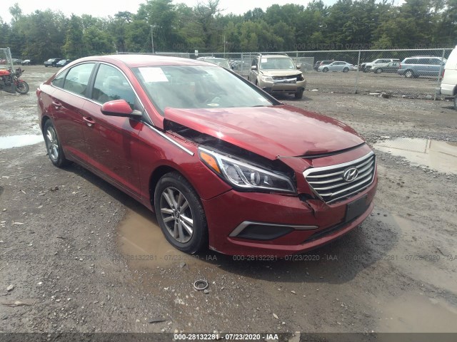 HYUNDAI SONATA 2016 5npe24af9gh354073