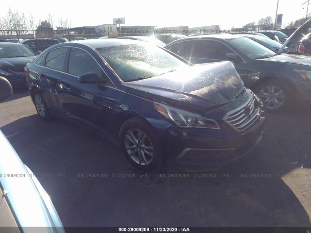 HYUNDAI SONATA 2016 5npe24af9gh374467