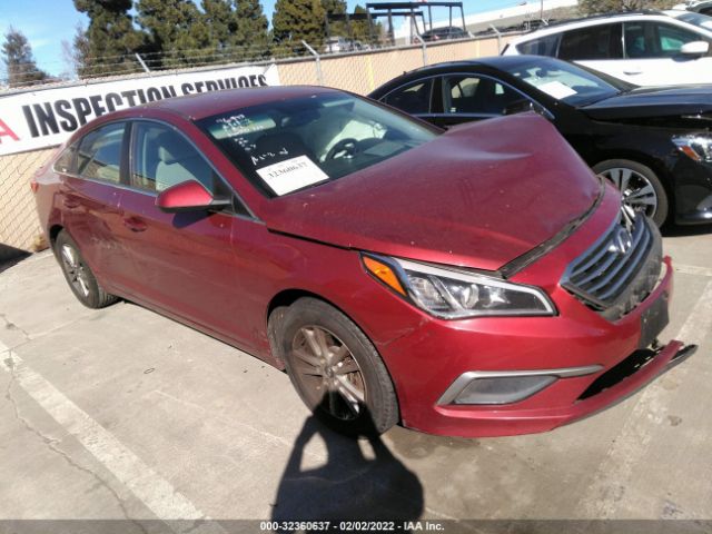 HYUNDAI SONATA 2016 5npe24af9gh375277