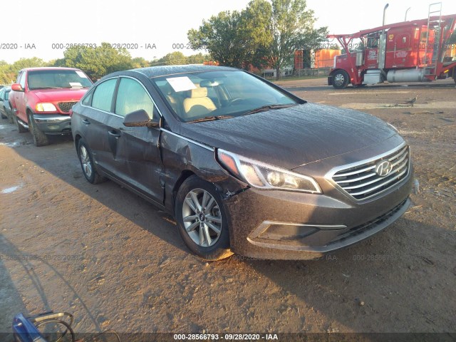 HYUNDAI SONATA 2016 5npe24af9gh378437