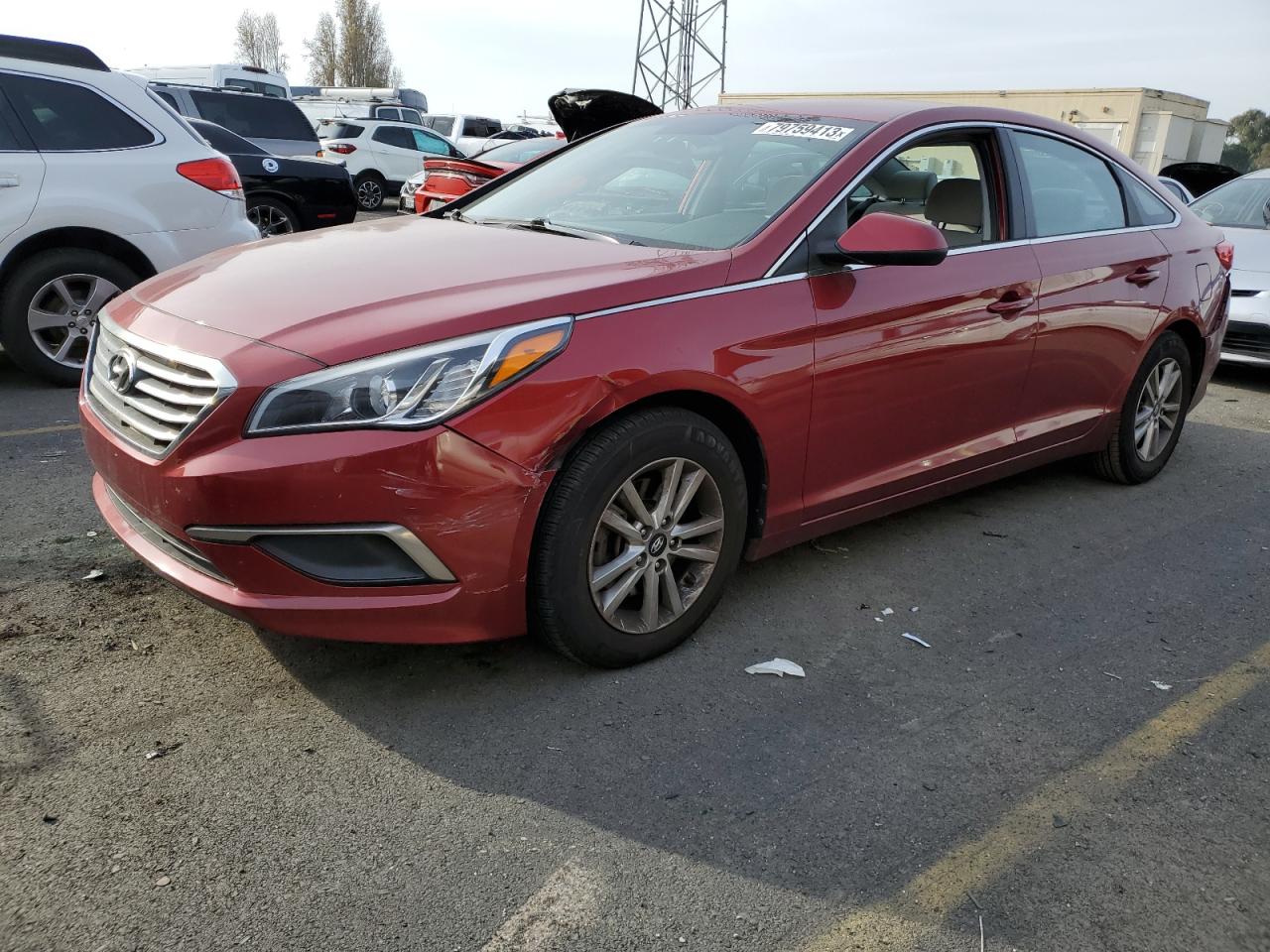 HYUNDAI SONATA 2016 5npe24af9gh384609