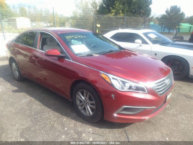 HYUNDAI SONATA 2016 5npe24af9gh390197