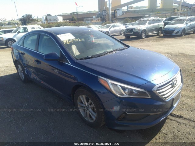 HYUNDAI SONATA 2016 5npe24af9gh393407