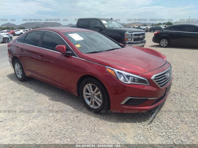 HYUNDAI SONATA SE 2016 5npe24af9gh434926