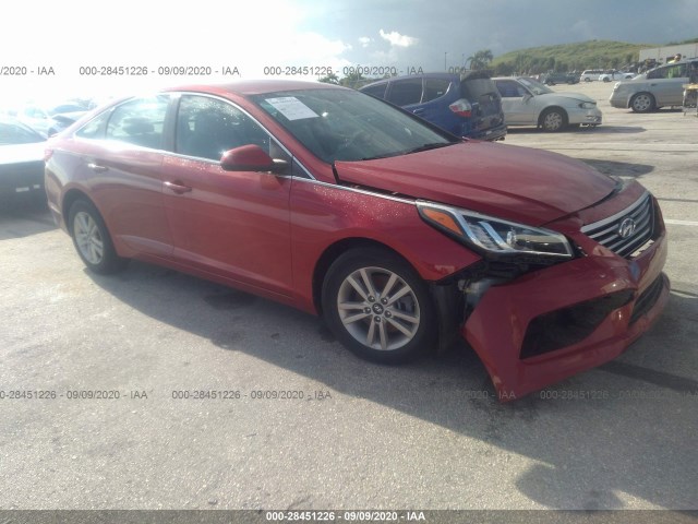 HYUNDAI SONATA 2017 5npe24af9hh448892