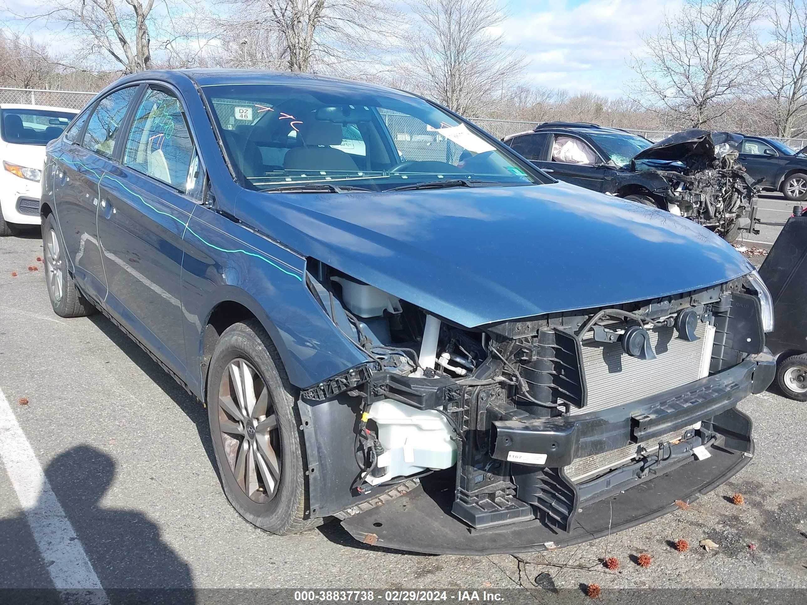 HYUNDAI SONATA 2017 5npe24af9hh453820