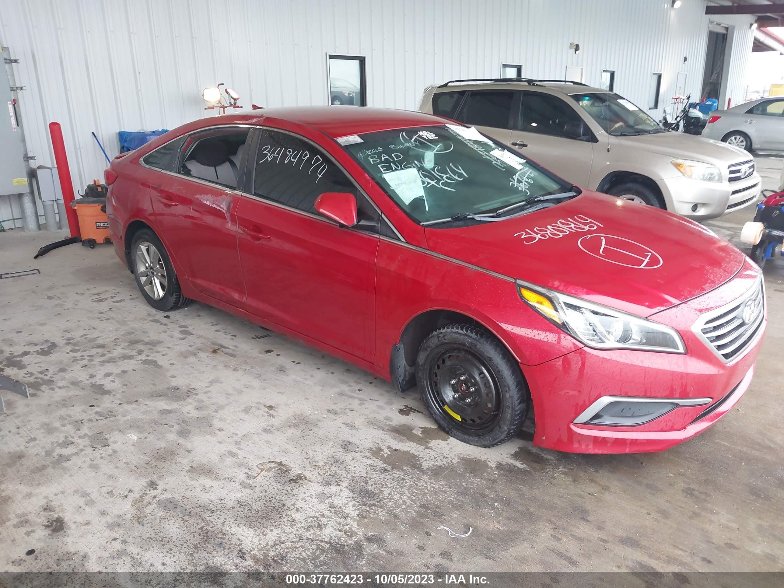 HYUNDAI SONATA 2017 5npe24af9hh461903