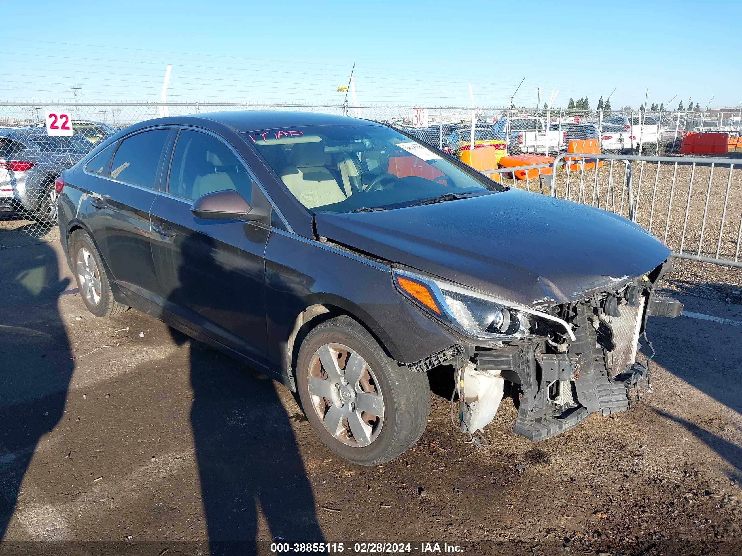 HYUNDAI SONATA 2017 5npe24af9hh463344