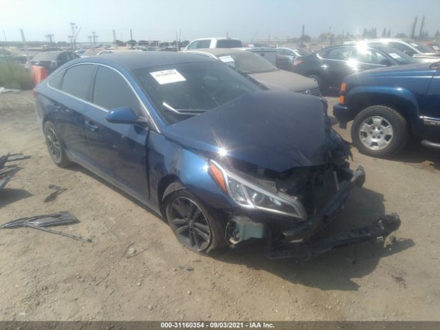 HYUNDAI SONATA 2017 5npe24af9hh493055