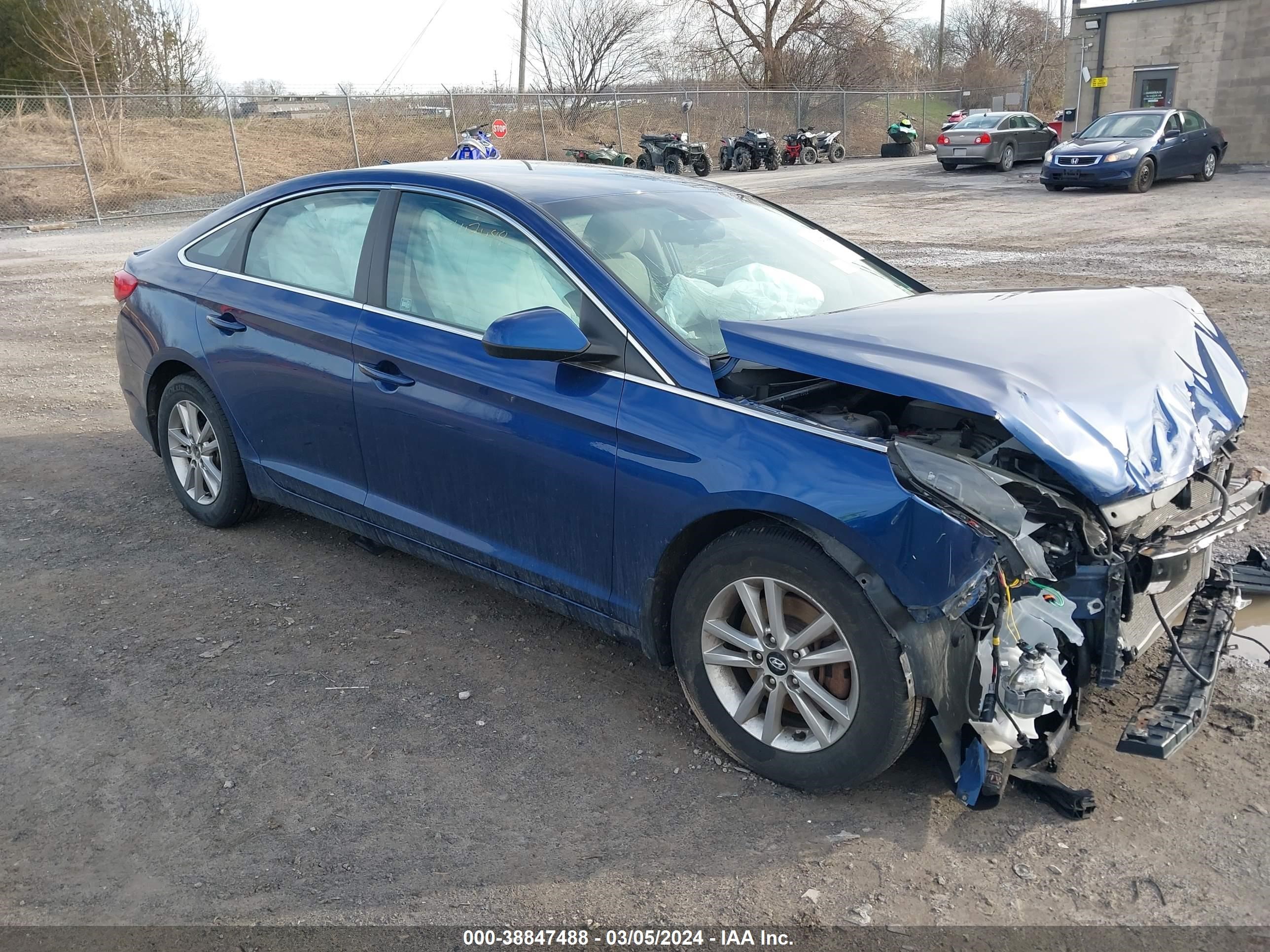 HYUNDAI SONATA 2017 5npe24af9hh508606