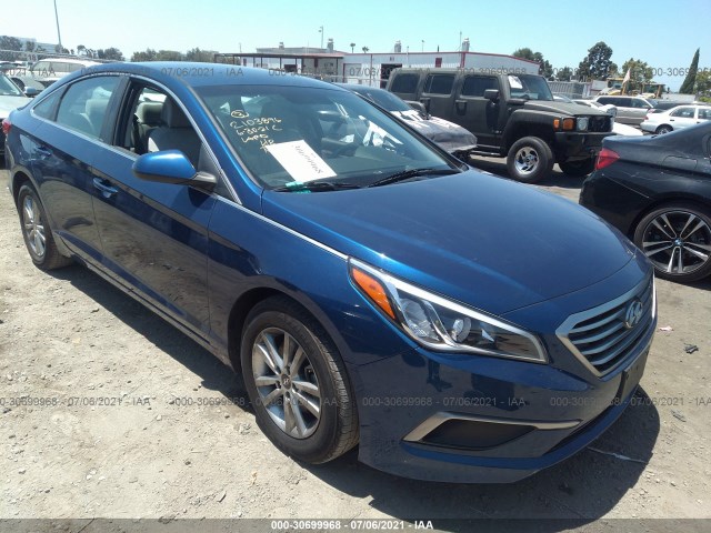 HYUNDAI SONATA 2017 5npe24af9hh518570