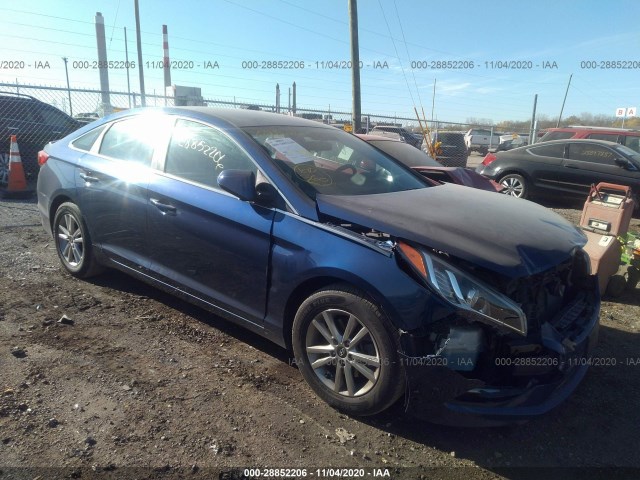 HYUNDAI SONATA 2017 5npe24af9hh532940