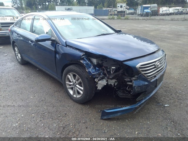 HYUNDAI SONATA 2017 5npe24af9hh541430