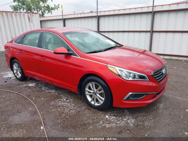 HYUNDAI SONATA 2017 5npe24af9hh555392