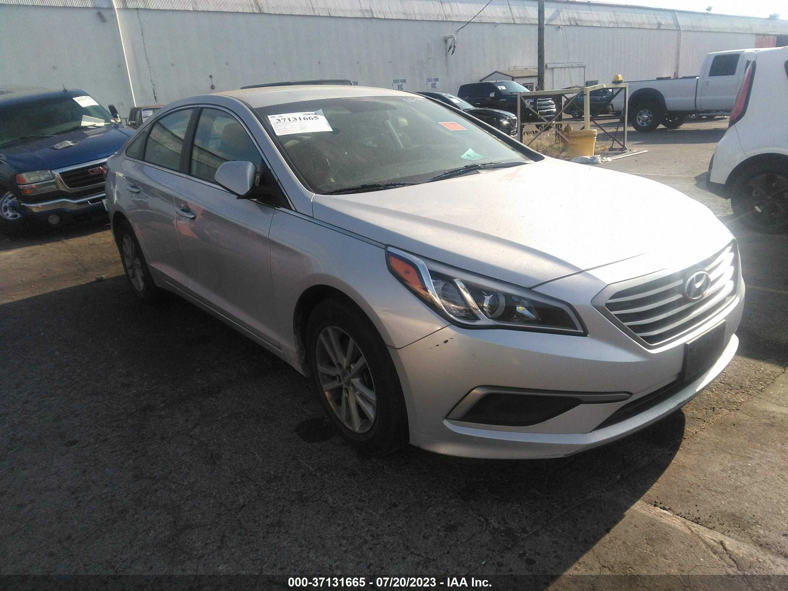 HYUNDAI SONATA 2017 5npe24af9hh557594