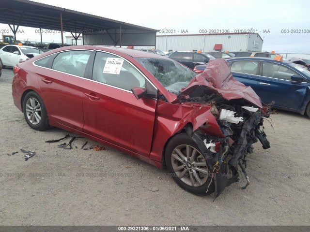 HYUNDAI SONATA 2017 5npe24af9hh563816