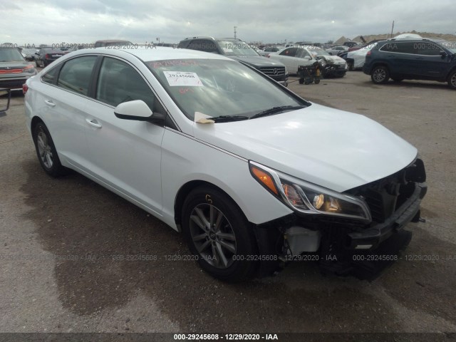 HYUNDAI SONATA 2017 5npe24af9hh571172