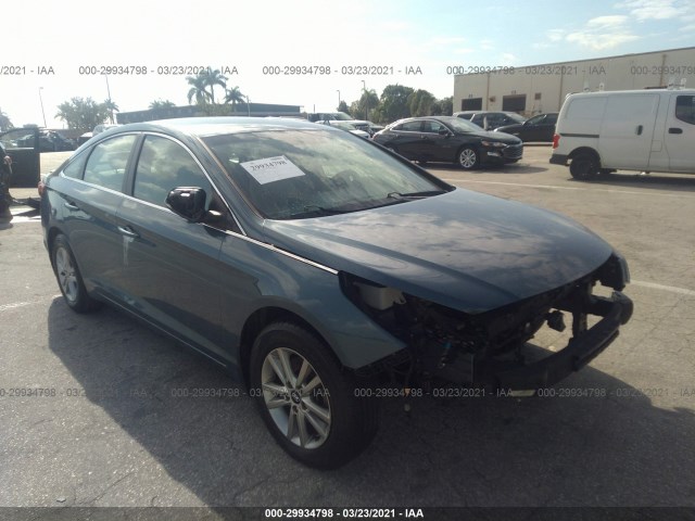 HYUNDAI SONATA 2017 5npe24af9hh575786