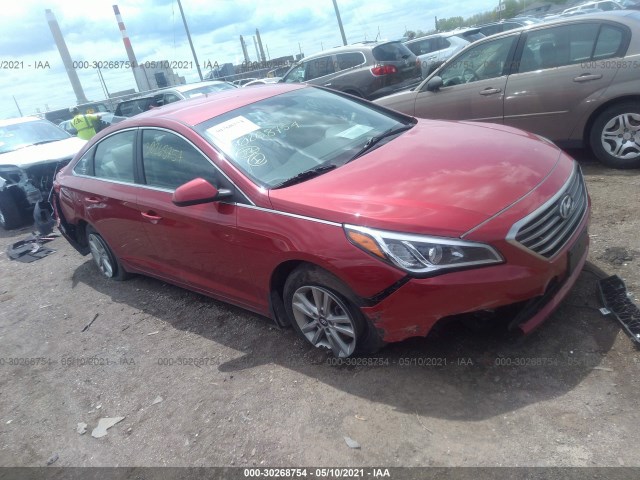 HYUNDAI SONATA 2017 5npe24af9hh586545