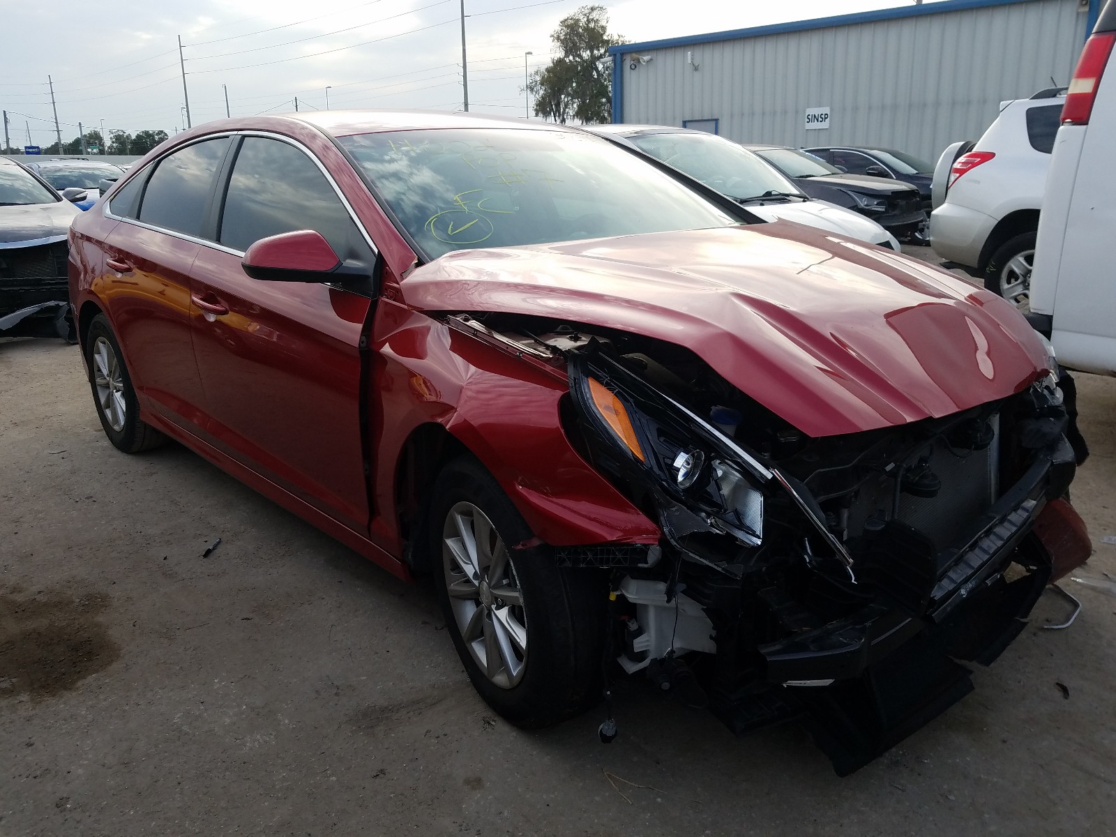 HYUNDAI SONATA SE 2018 5npe24af9jh713753